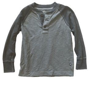 GAP Kids Grey Long Sleeve Tee for Kids